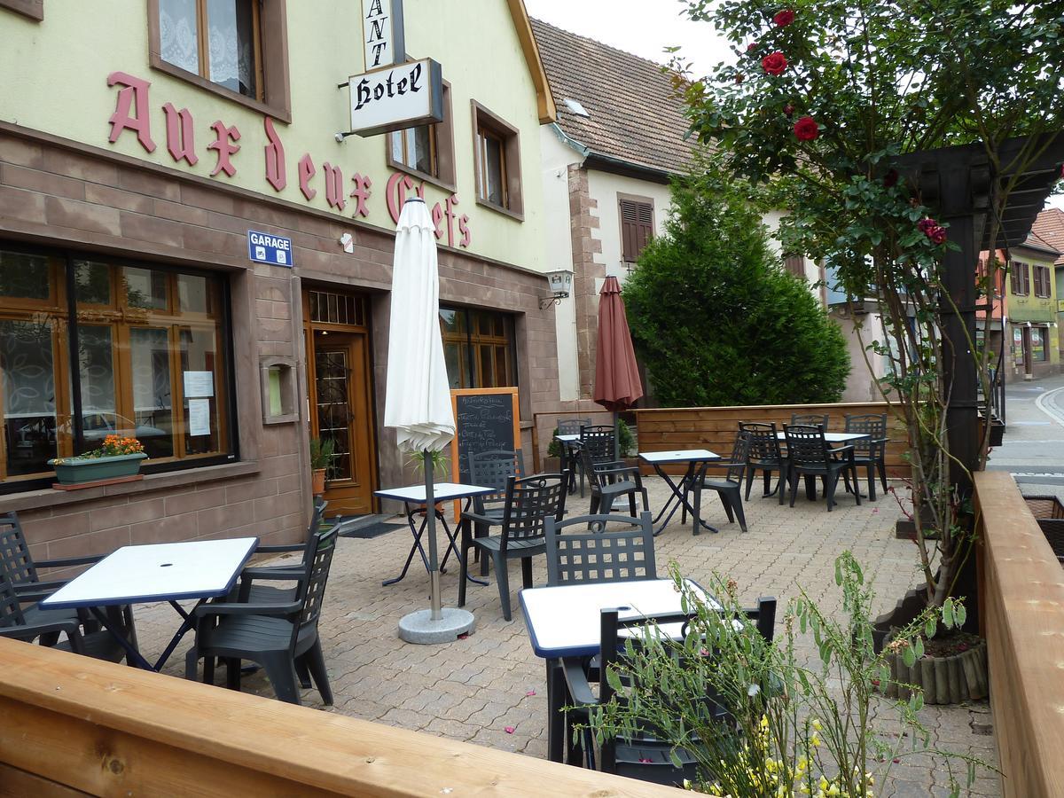 Aux Deux Clefs Hotel Marmoutier Exterior photo